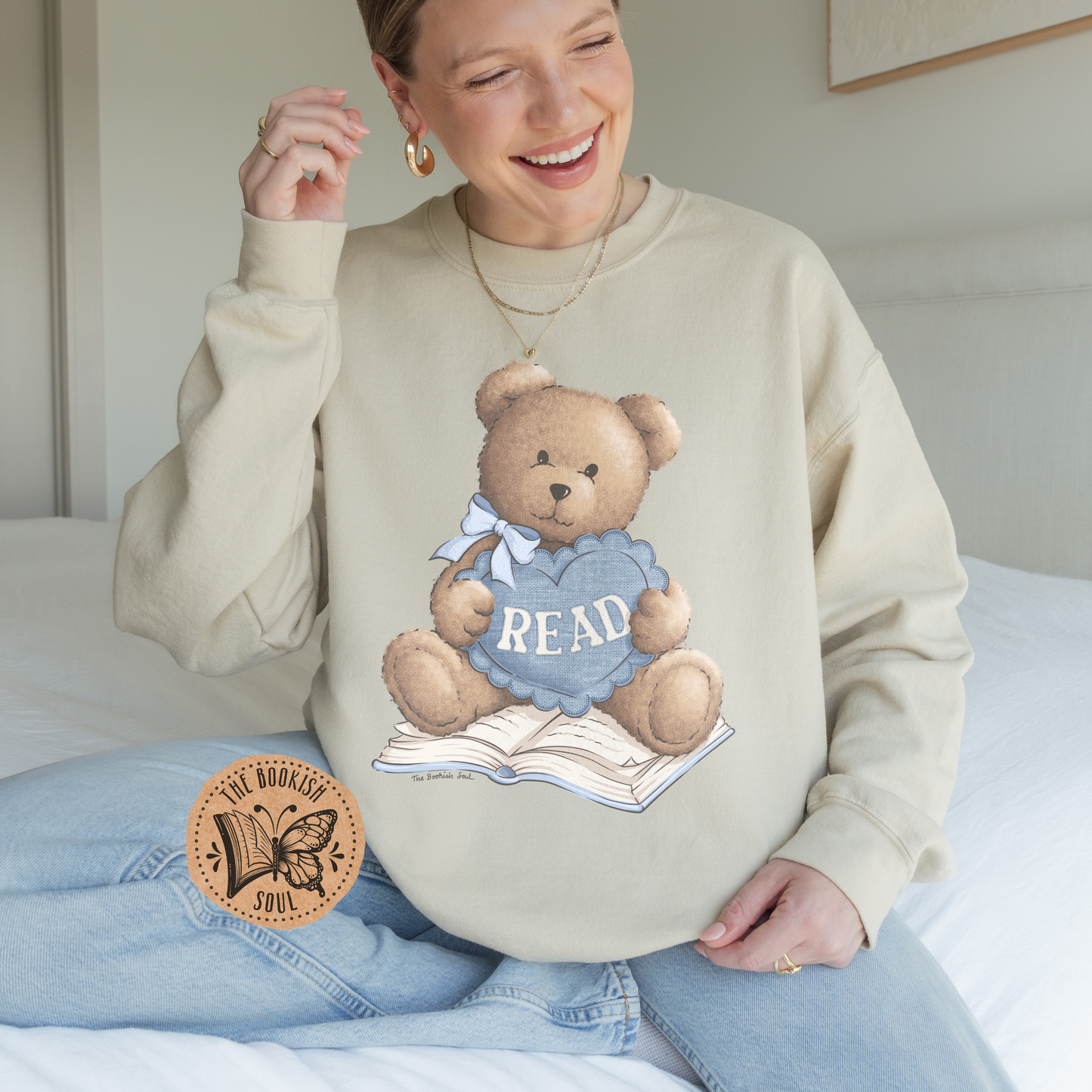 Teddy Reads Sweatshirt