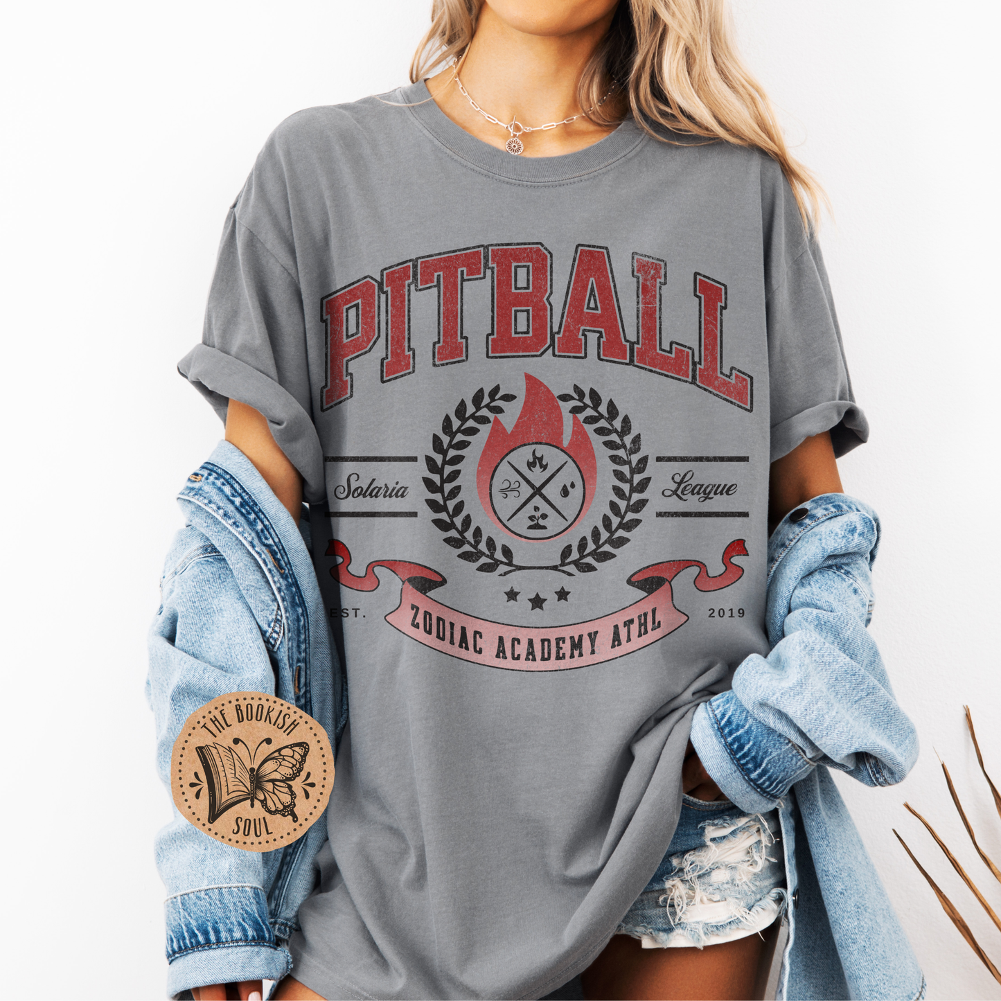 Chemise à blason universitaire ZA Pitball