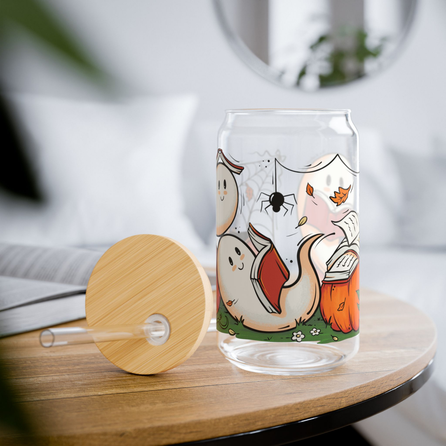 Boo & Brew Haunted Glass Can | 16oz