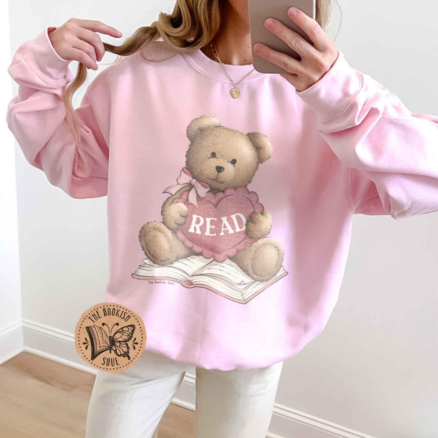 Teddy Reads Sweatshirt