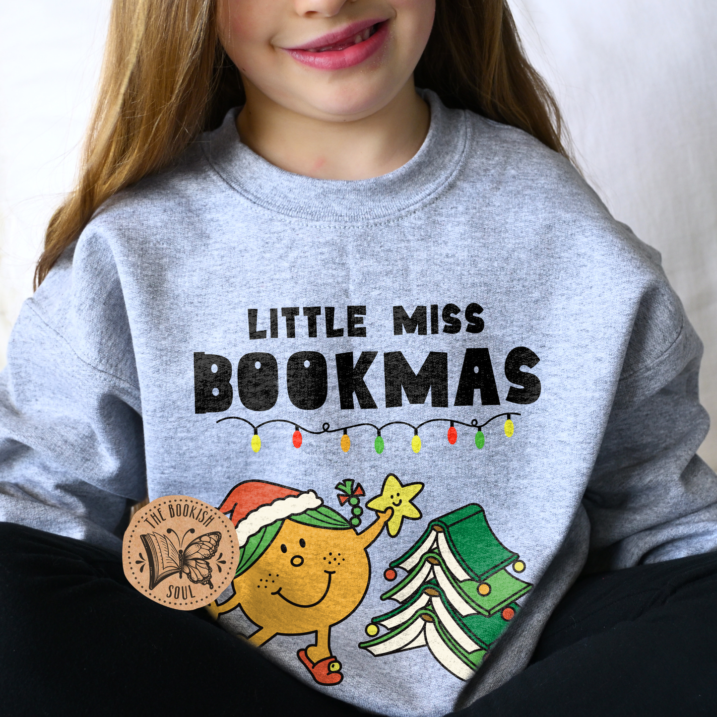 Little Miss Bookmas Sweatshirt | Youth