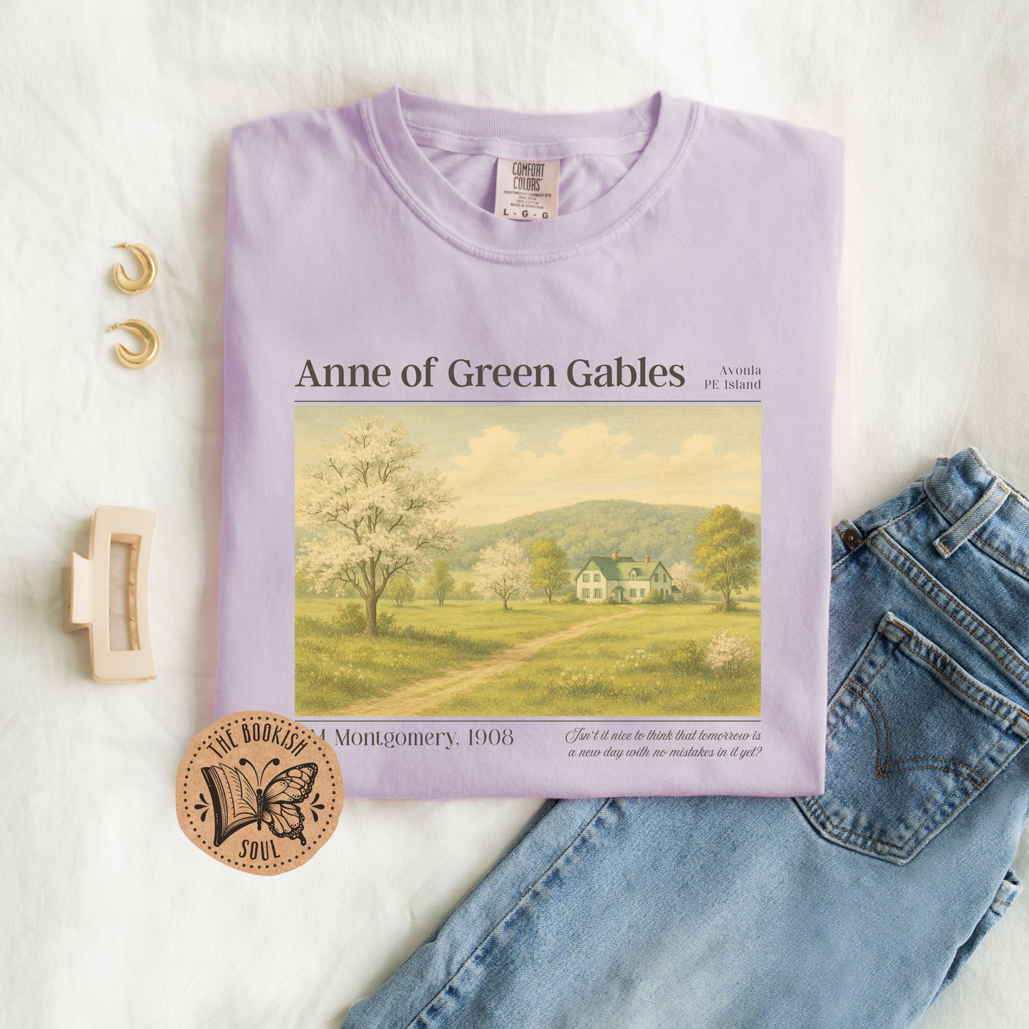 Impression d'Art Vintage Avonlea en Fleurs