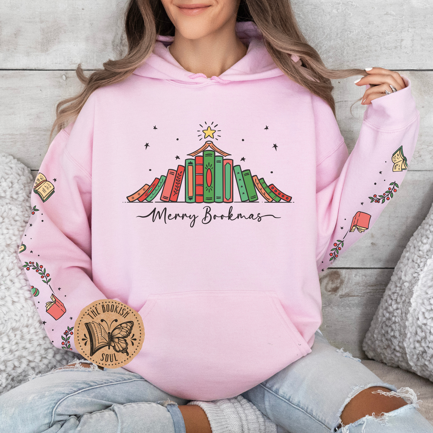 Merry Bookmas Hoodie