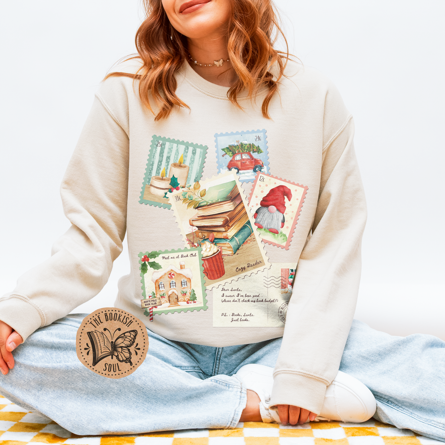 Dear Santa, Bring Books Sweatshirt