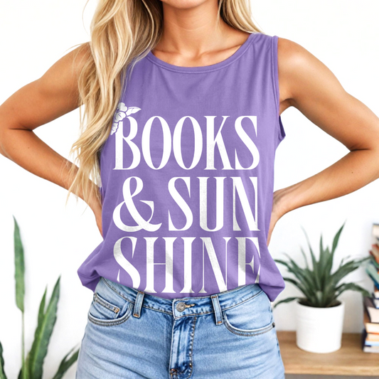 Books and Sunshine Tank Top