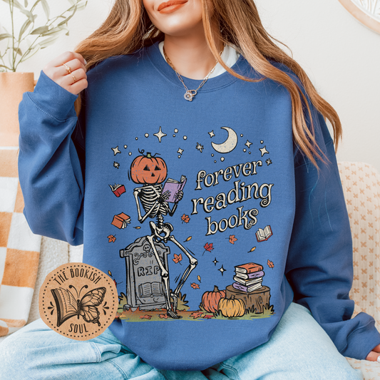 Forever Reading Books Sweatshirt
