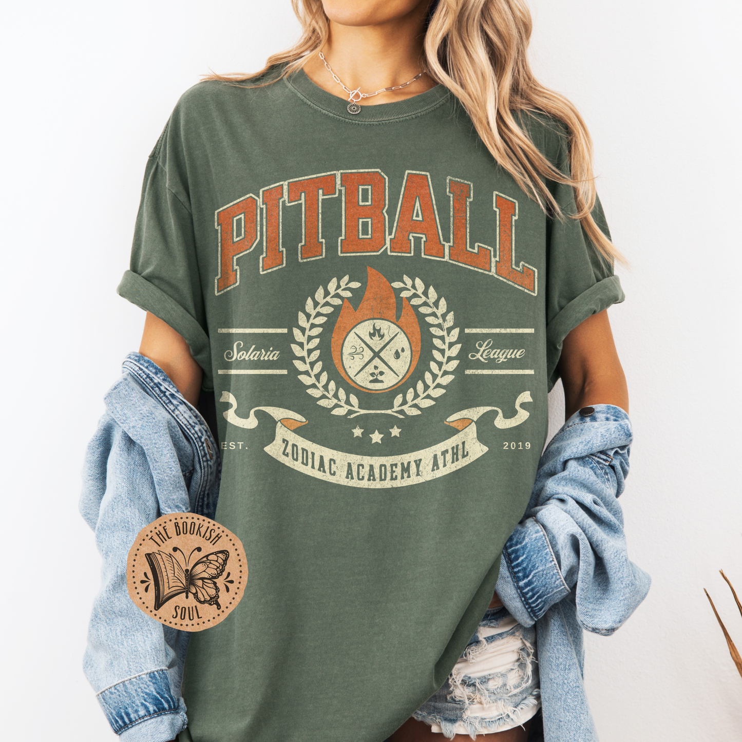 Chemise à blason universitaire ZA Pitball