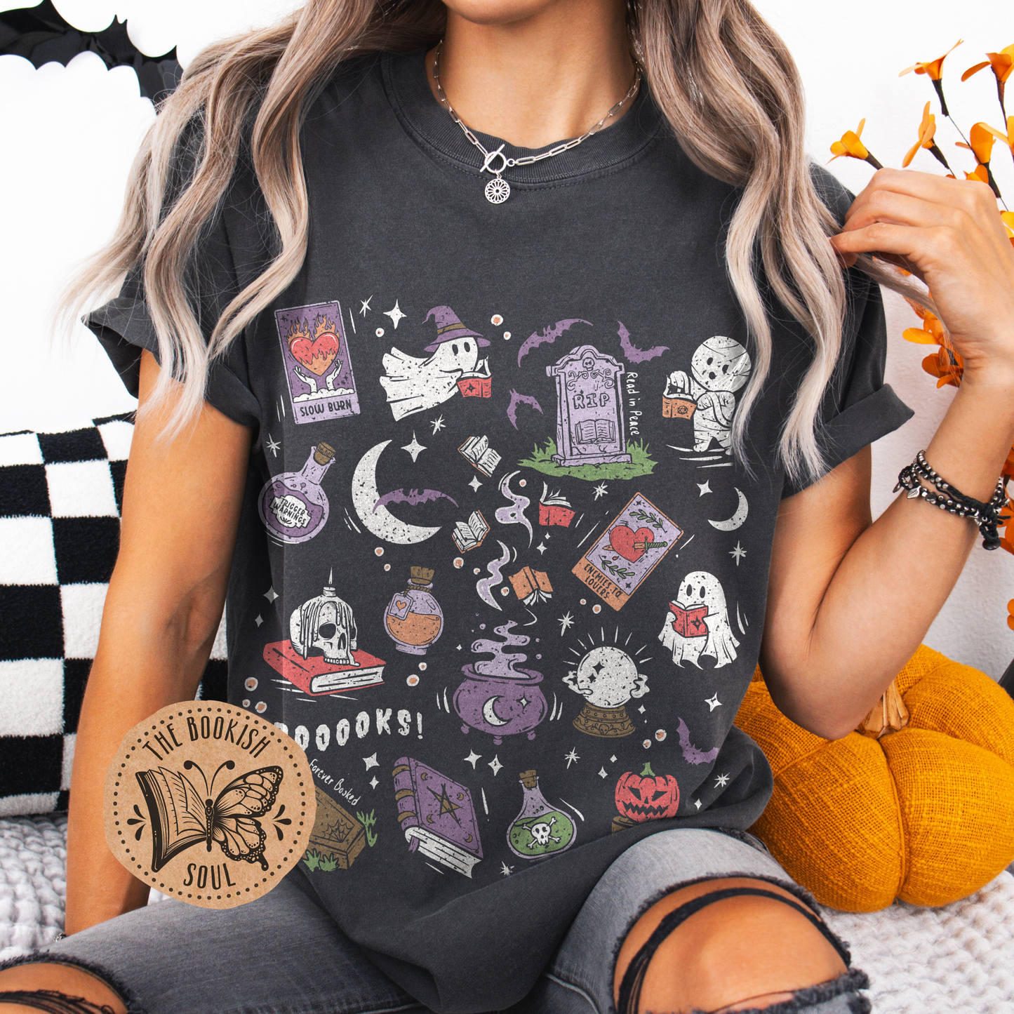 Halloween Bookish Doodles
