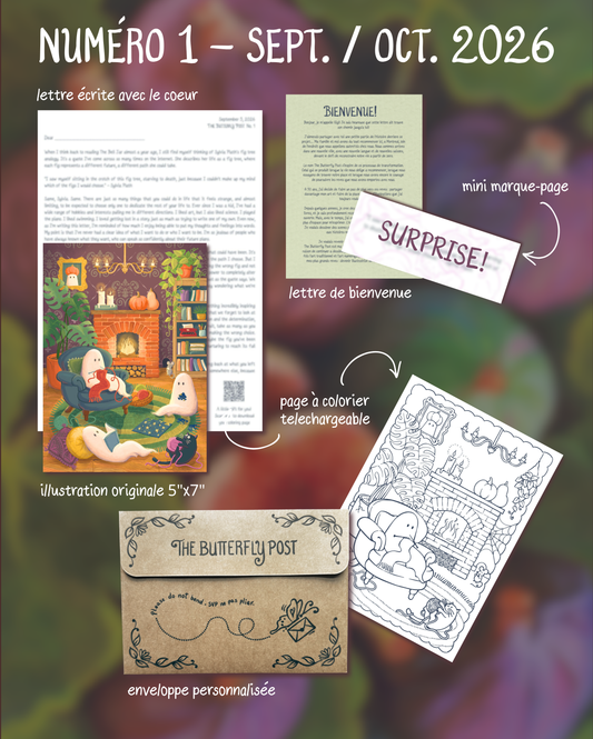 The Butterfly Mail Subscription | French Edition