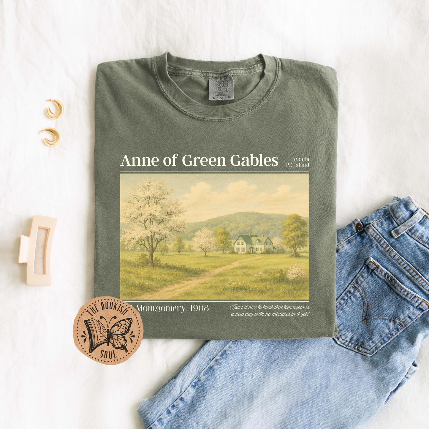 Impression d'Art Vintage Avonlea en Fleurs