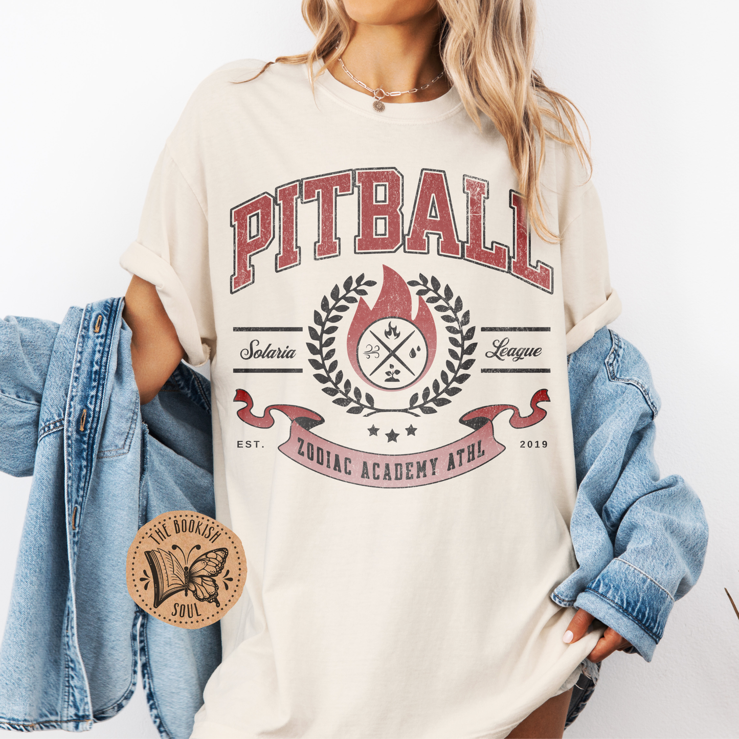 Chemise à blason universitaire ZA Pitball