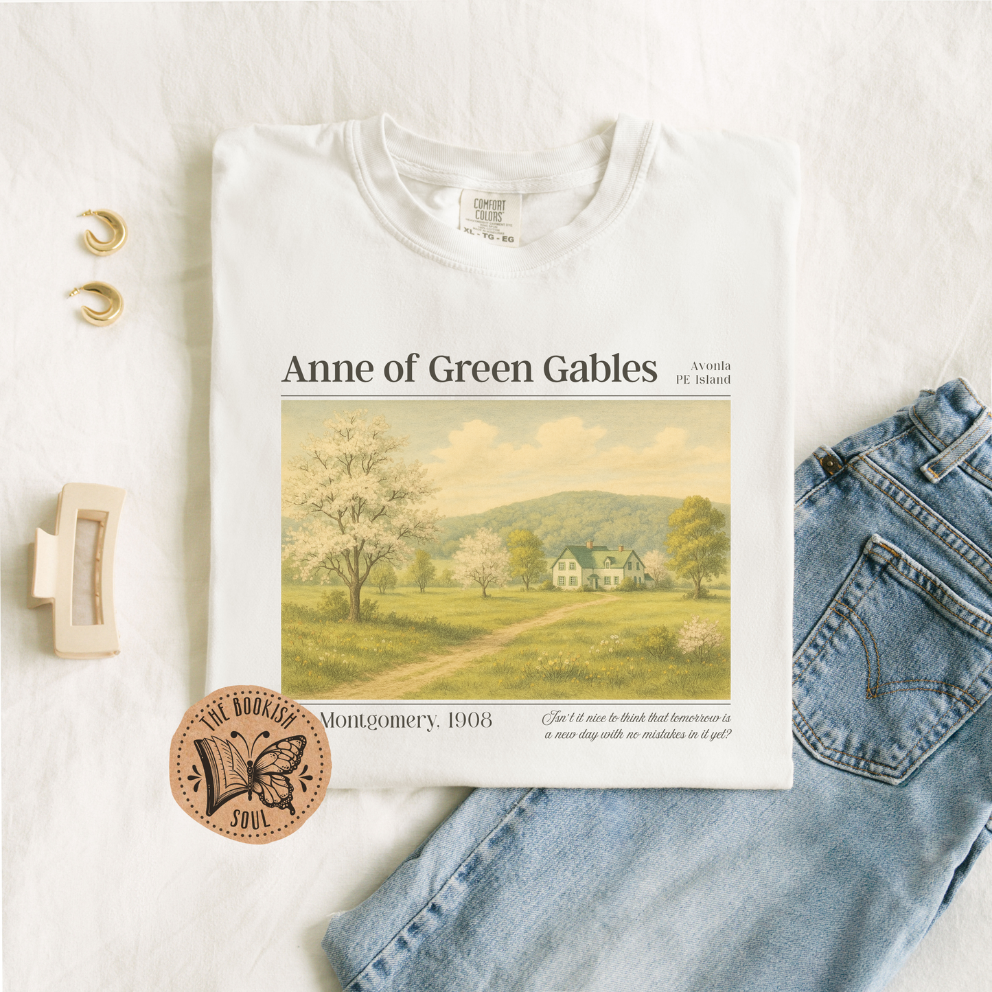 Impression d'Art Vintage Avonlea en Fleurs