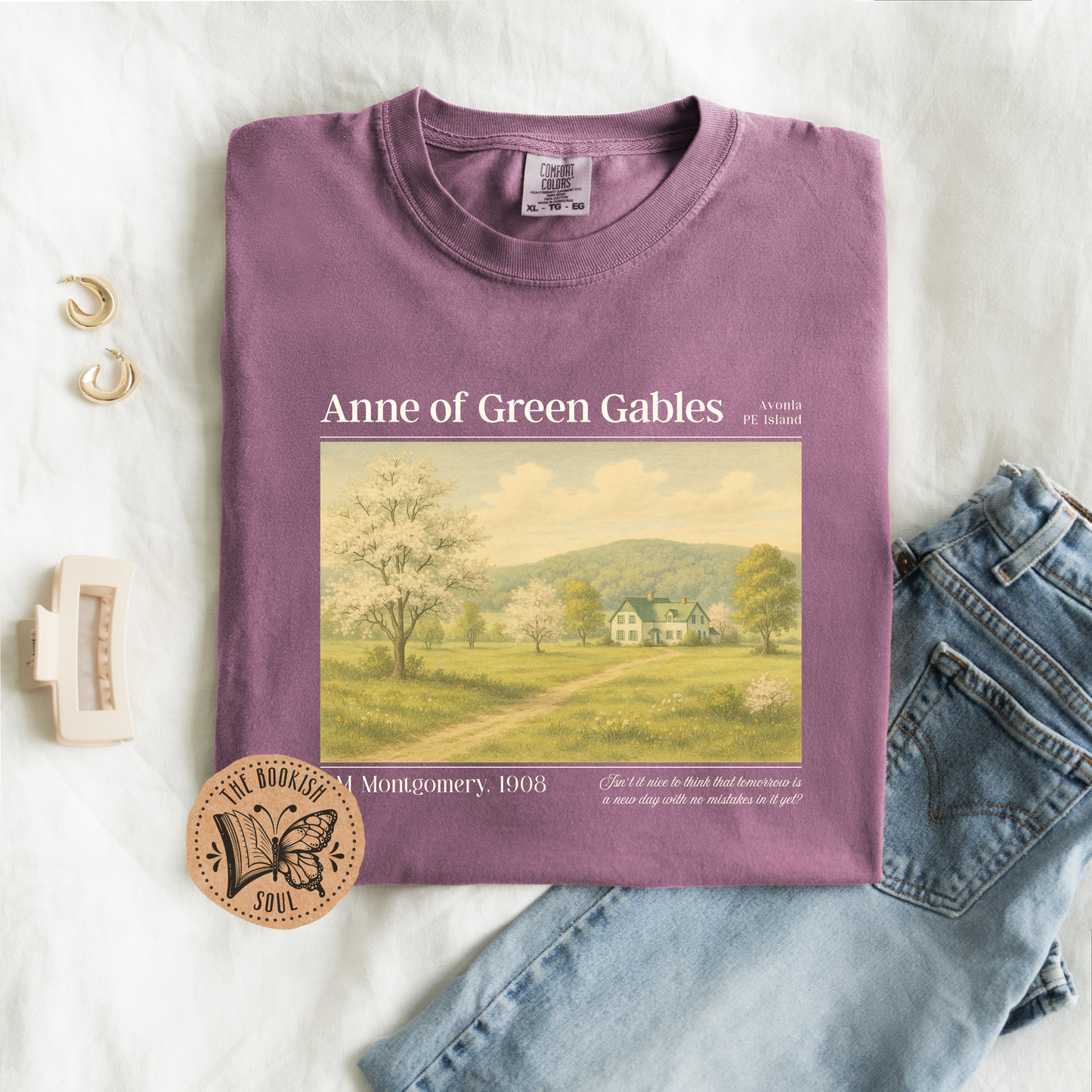 Impression d'Art Vintage Avonlea en Fleurs