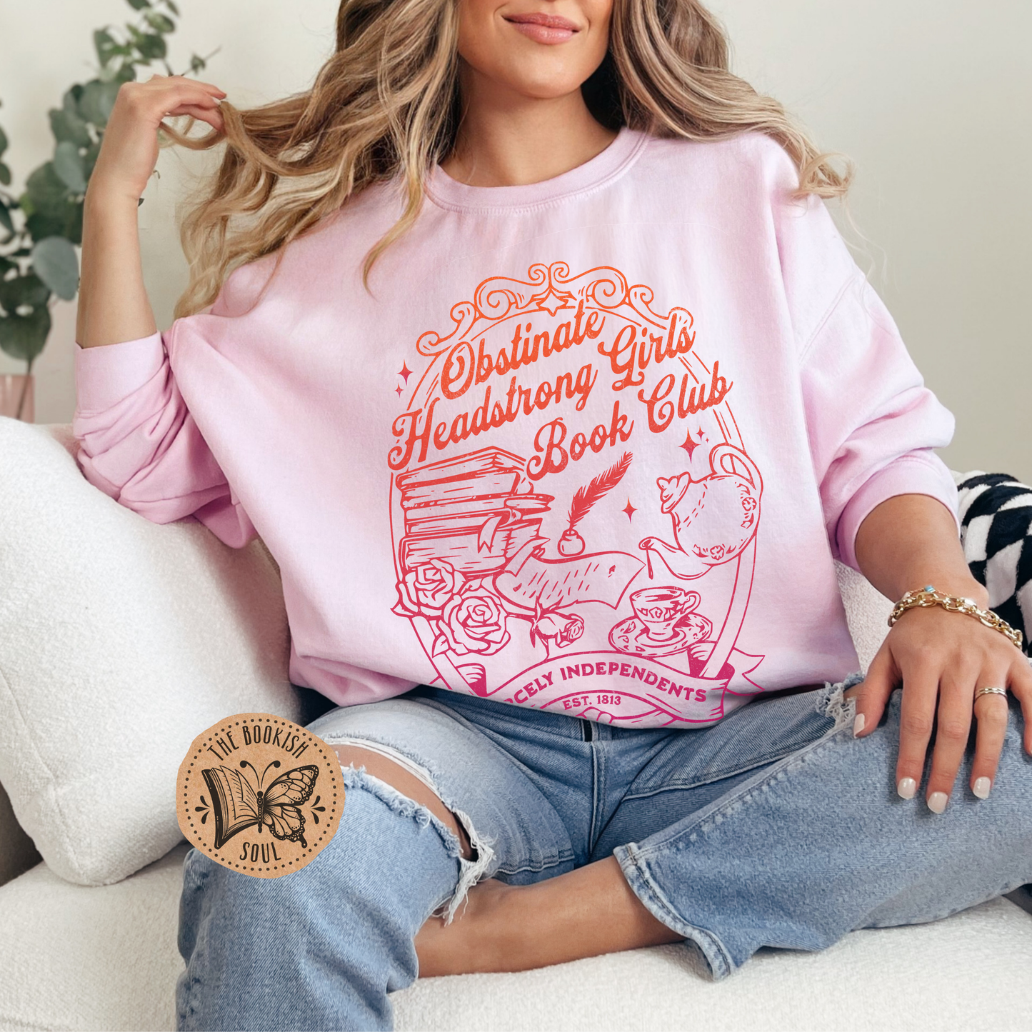 Obstinate Girls Book Club Sweatshirt