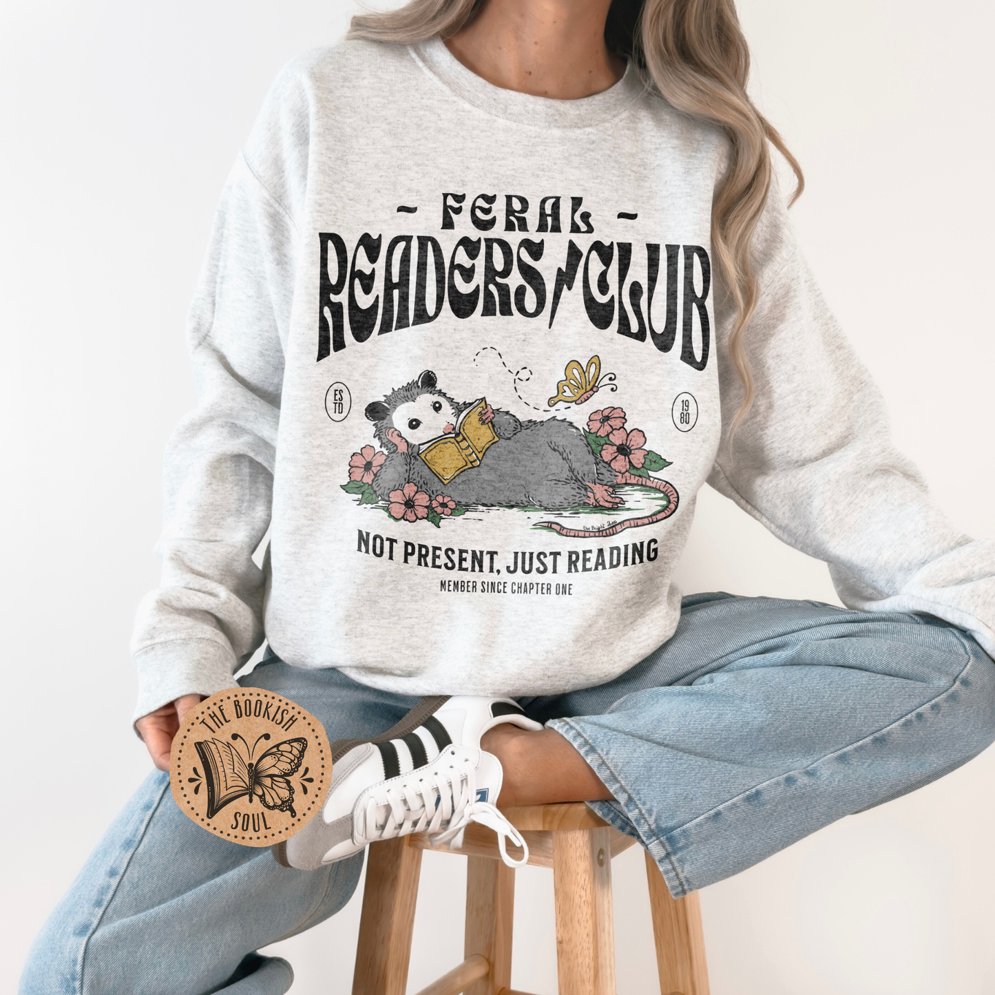 Feral Readers Club Sweatshirt | Color