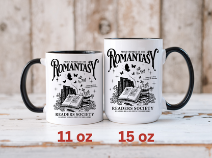 Romantasy Readers Society Mug (11oz, 15oz)