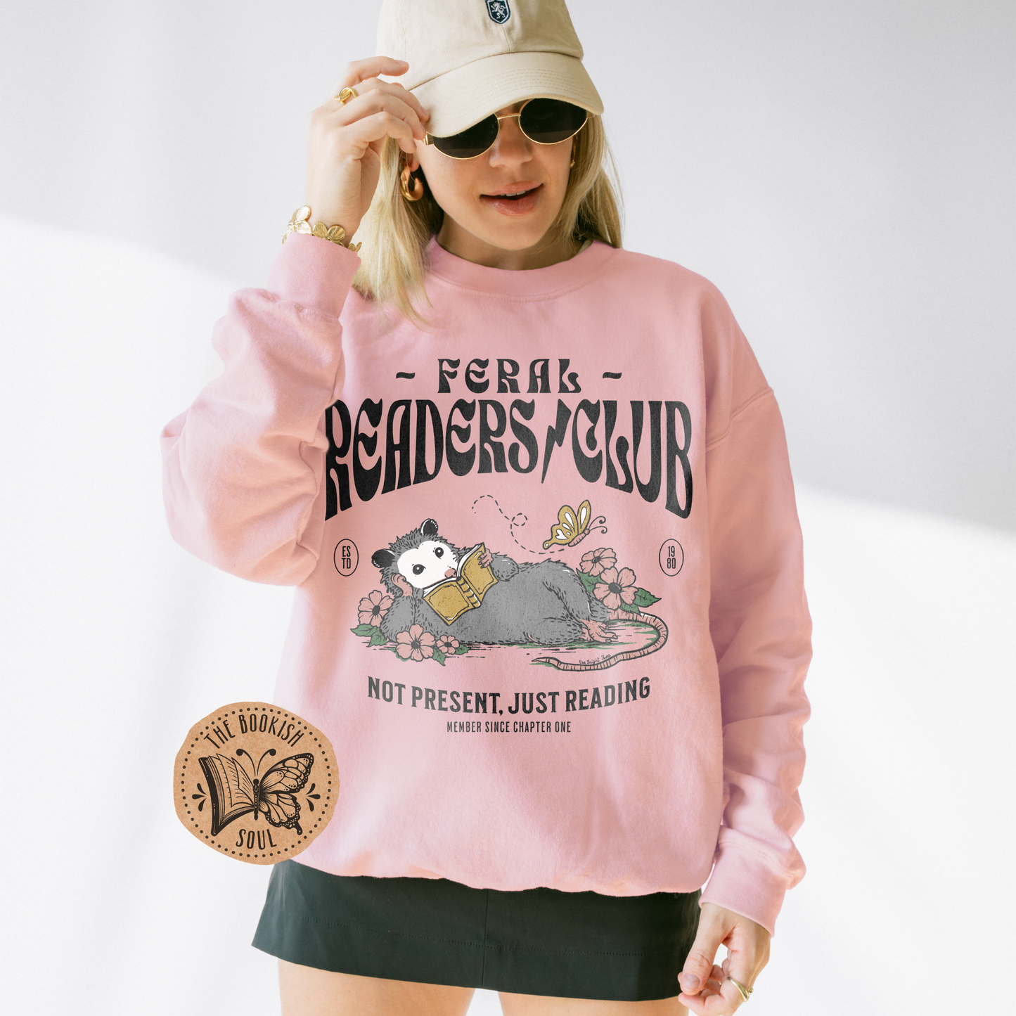 Feral Readers Club Sweatshirt | Color