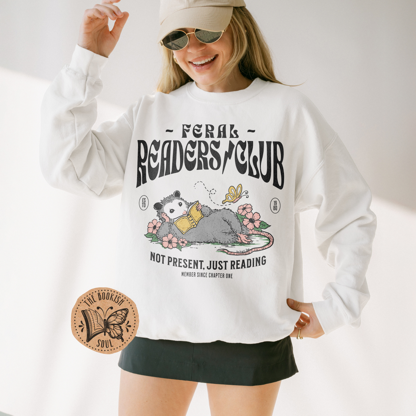Feral Readers Club Sweatshirt | Color