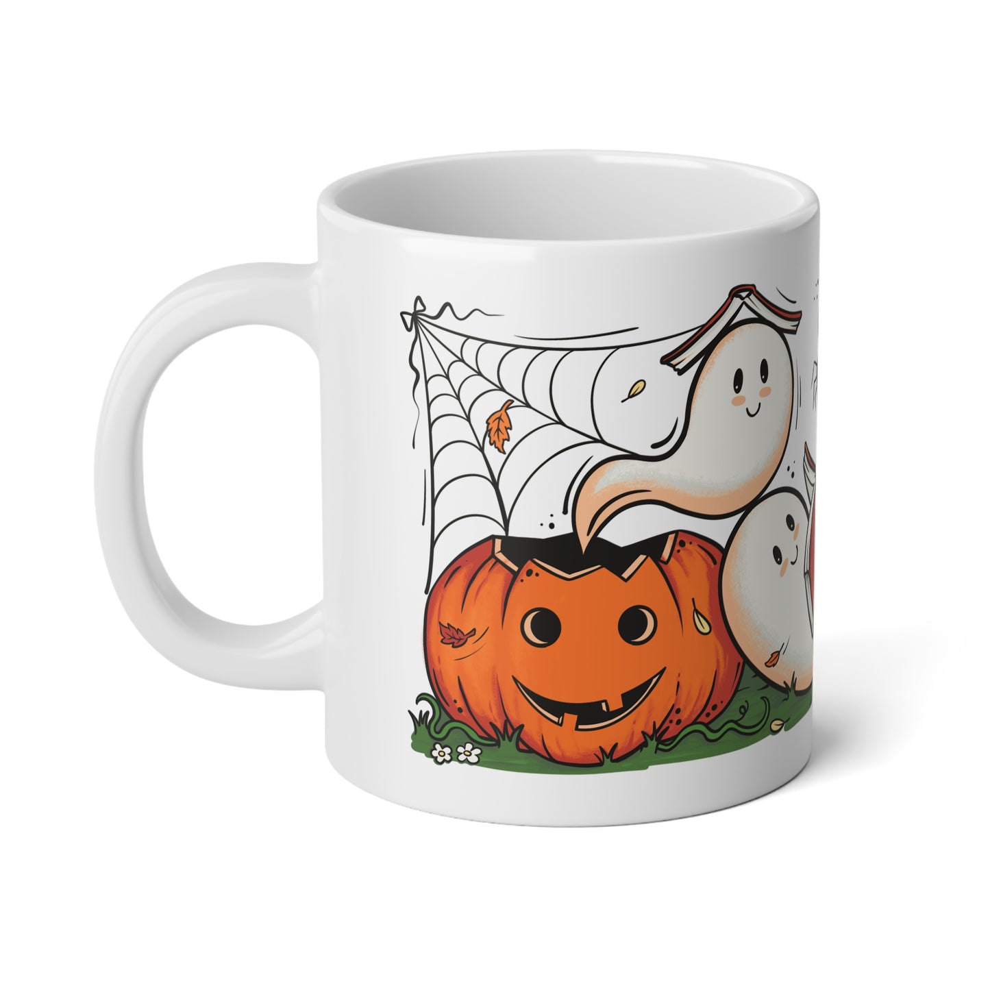 Boo & Brew Haunted Coffee Mug | Jumbo Mug 20oz