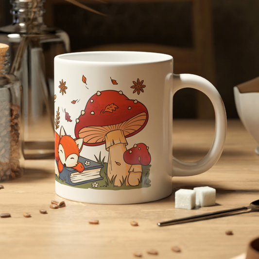Fox & Fables Fall Coffee Mug | Jumbo Mug 20oz