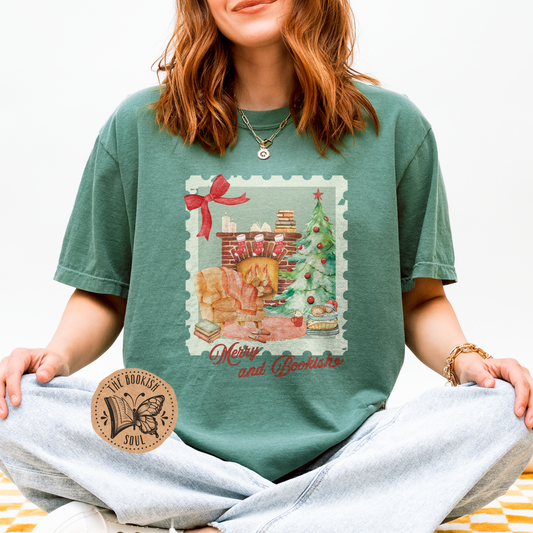 Bookish Holiday Postcards